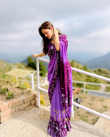 "Heer" Soft Viscose Silk Saree