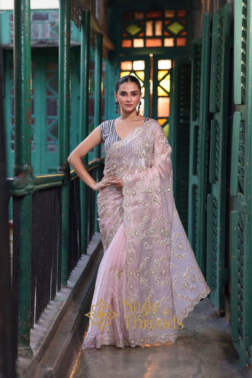 "Aashna" Soft Organza Saree