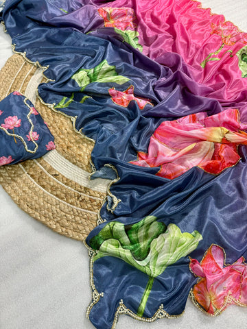 "Mahi" Pure Soft Silk Saree