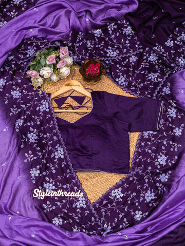 "Heer" Soft Viscose Silk Saree