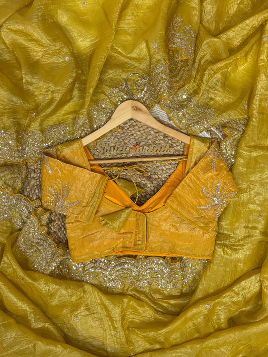 "Reeva" Soft Crushed Silk Saree