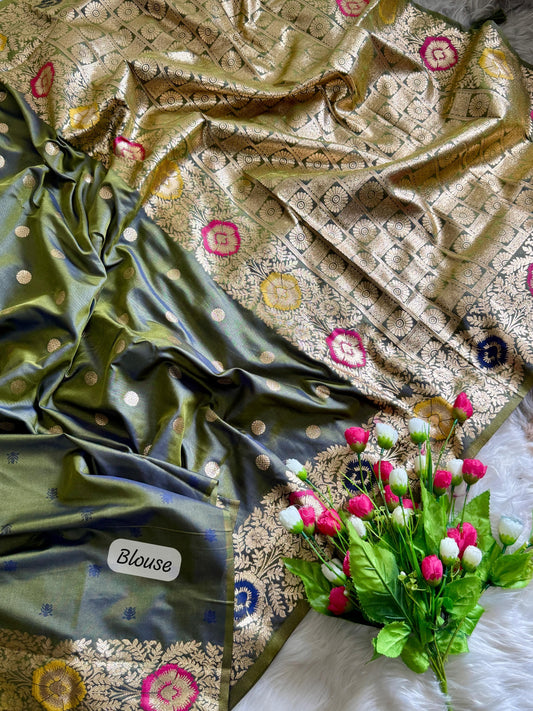 "Heena" Banarsi Silk Saree