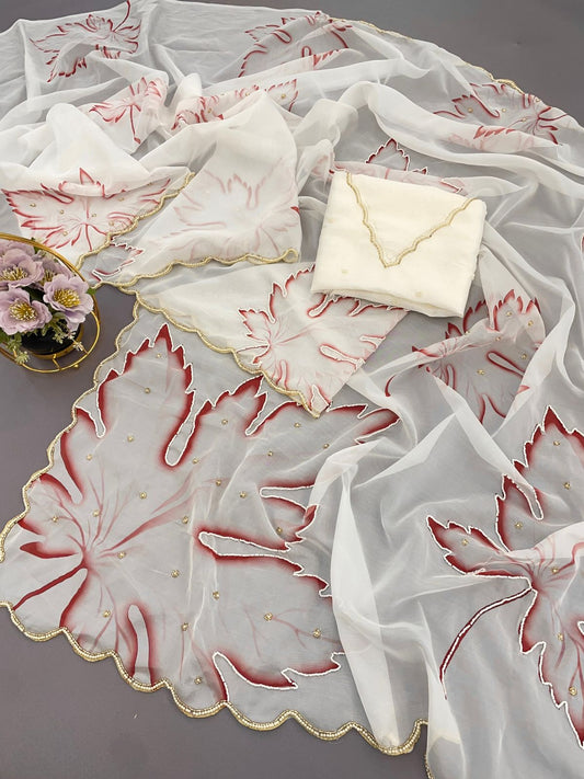 "Noorie" Soft Organza Saree