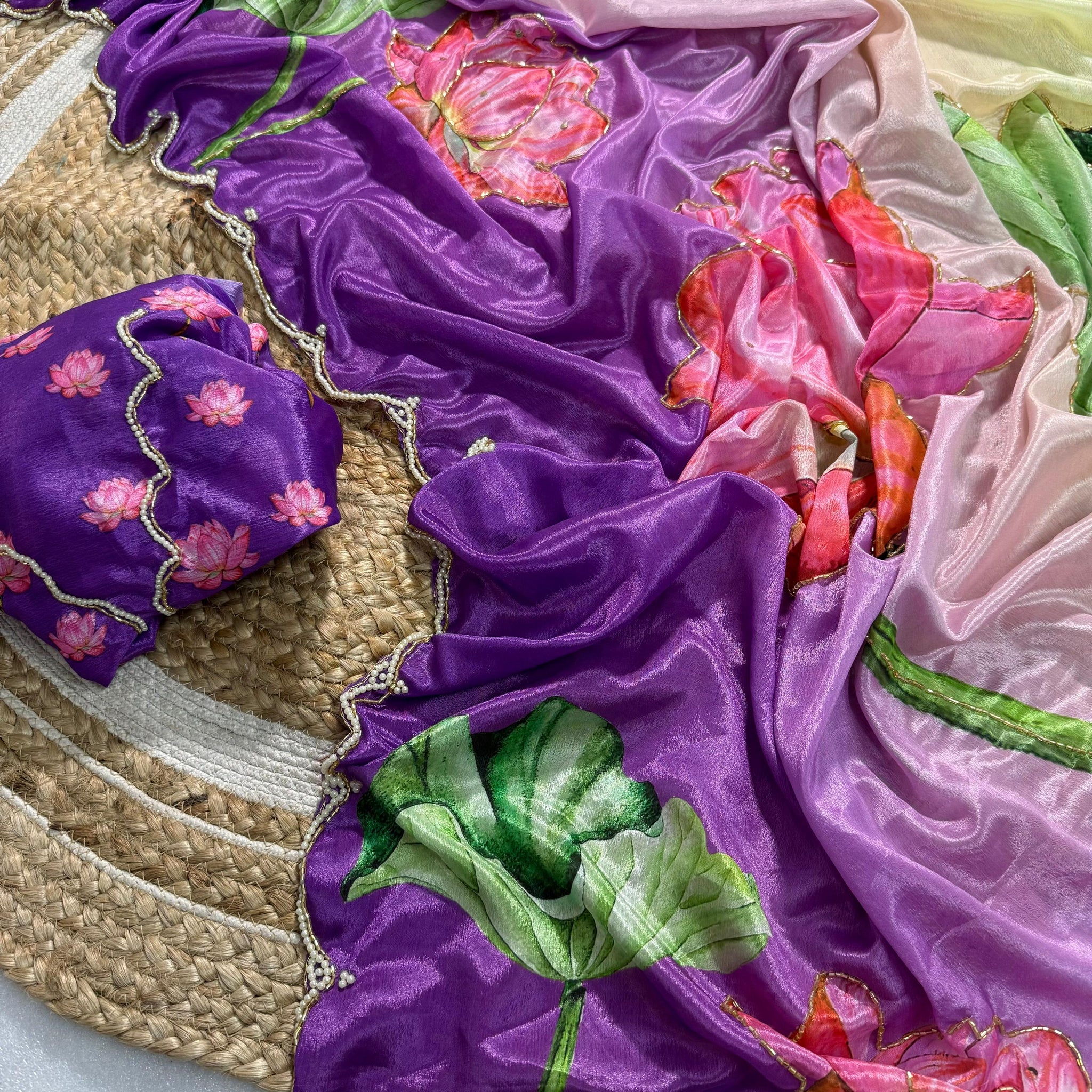 "Ishaana" Pure Soft Silk Saree