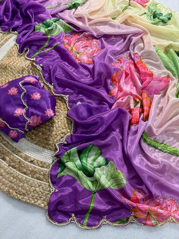 "Ishaana" Pure Soft Silk Saree