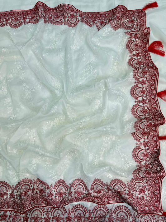 "Devika" Soft Organza Saree