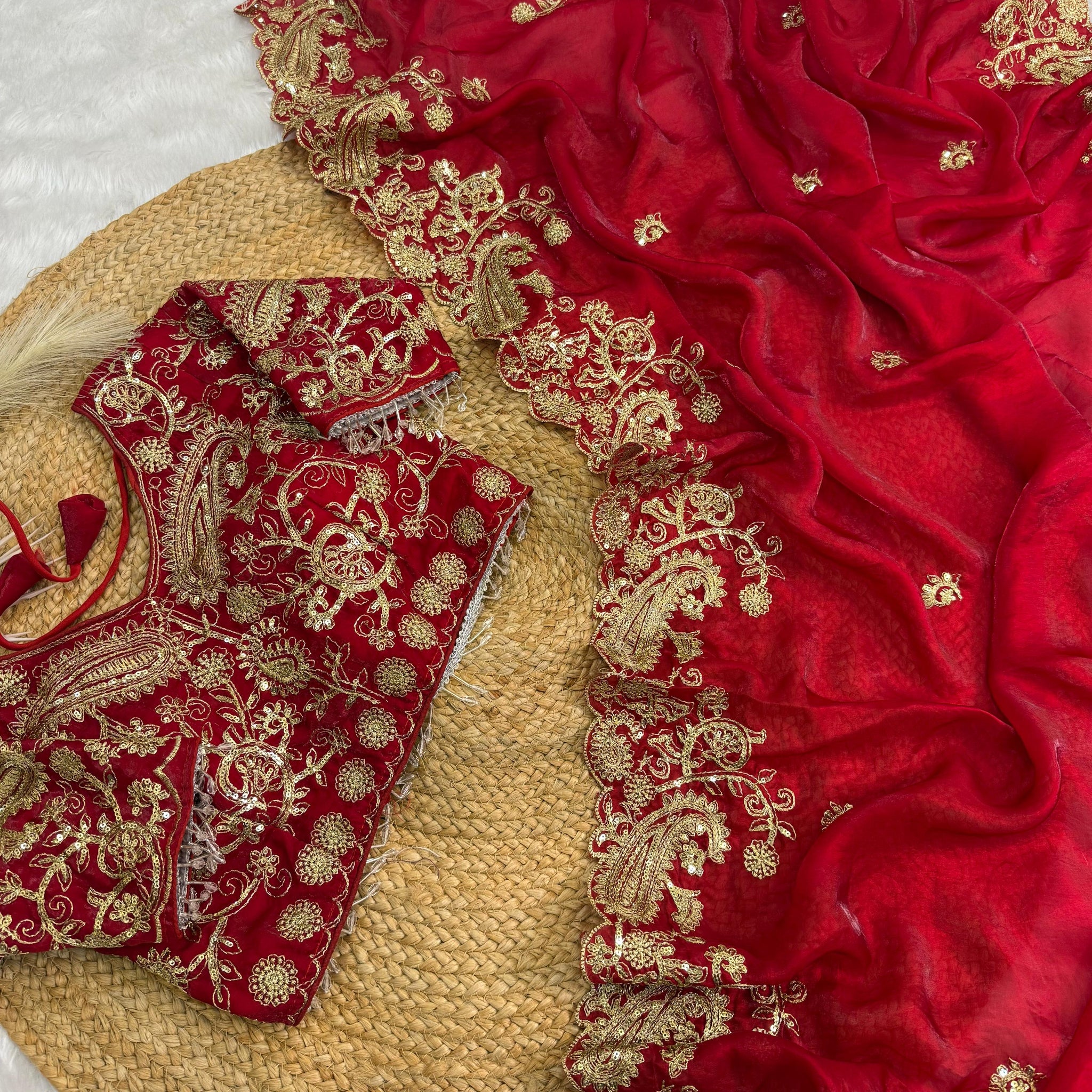 "Reeyanshi" Soft Satin Saree