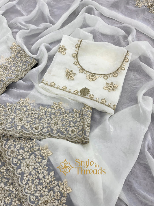 "Siya" Soft Satin Saree
