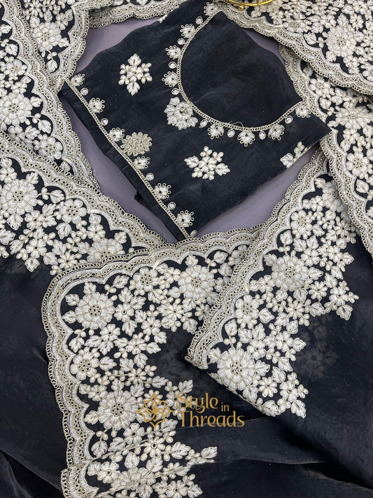"Kalki" Soft Satin Saree